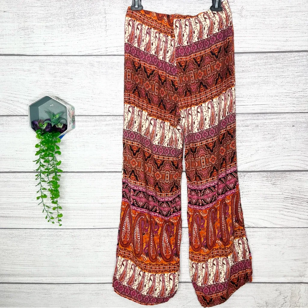 Ambiance Apparel Bohemian Multicolor Wide - Image 6