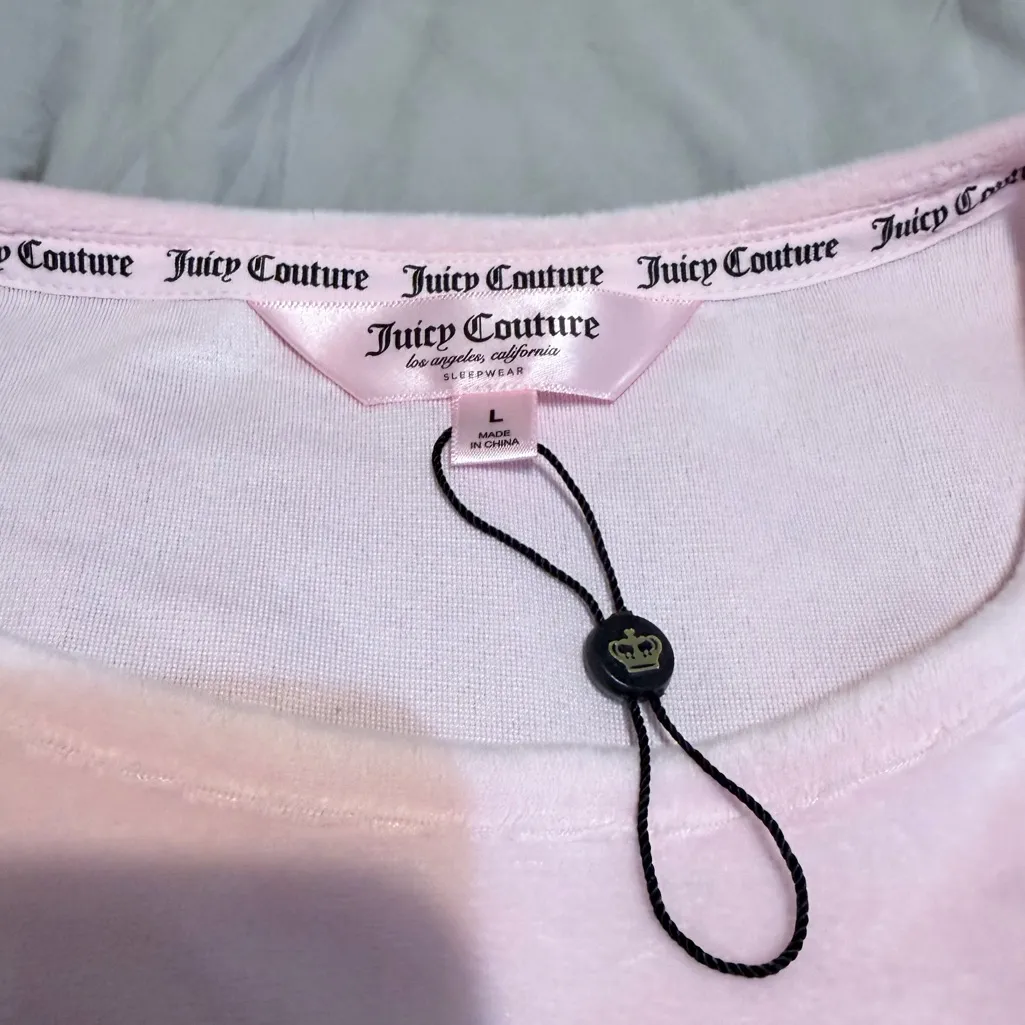 Juicy Couture Pink Tank and Shorts Set! BRAND NEW! - Image 3