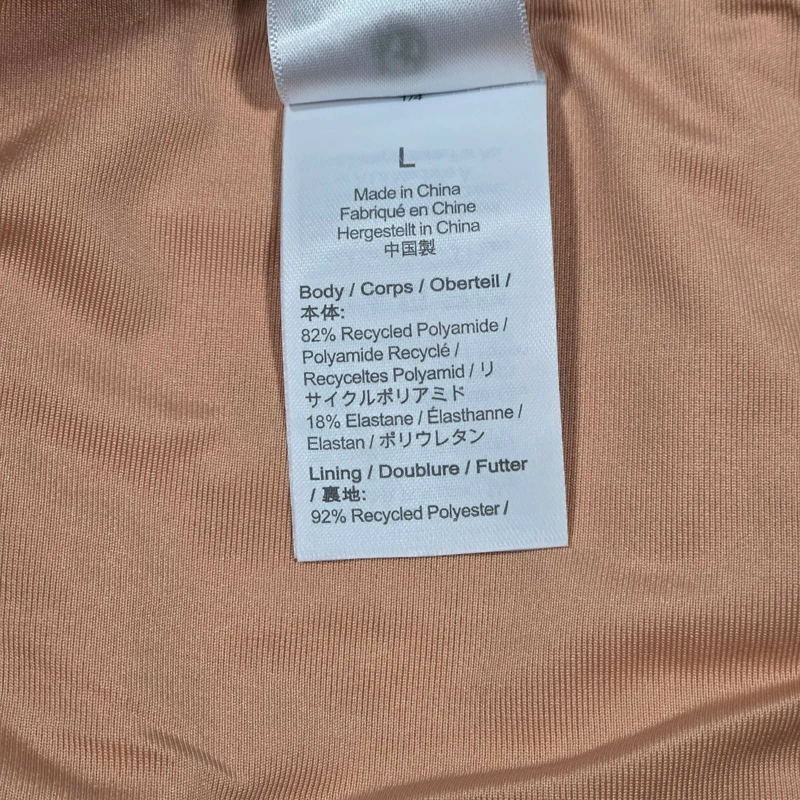 J Crew High Leg Cheeky Bikini Bottoms Floral Print Light‎ Blue Pink Size L - Image 5