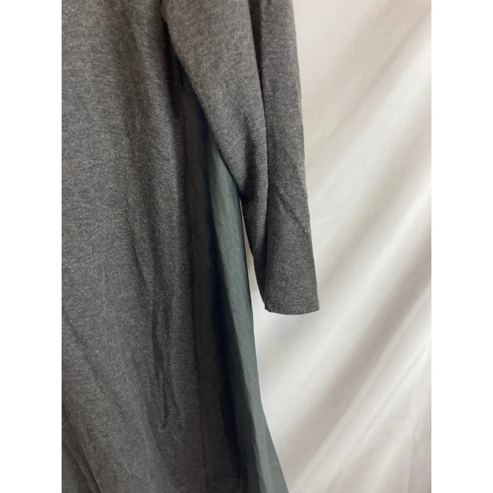 Anthropologie Saturday Sunday Cowl Neck Satin Back Dress Size Medium - Image 5