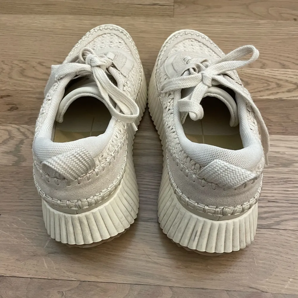 Dolce Vita Dolen Sneaker in Sandstone Knit Size 7.5 - Image 10