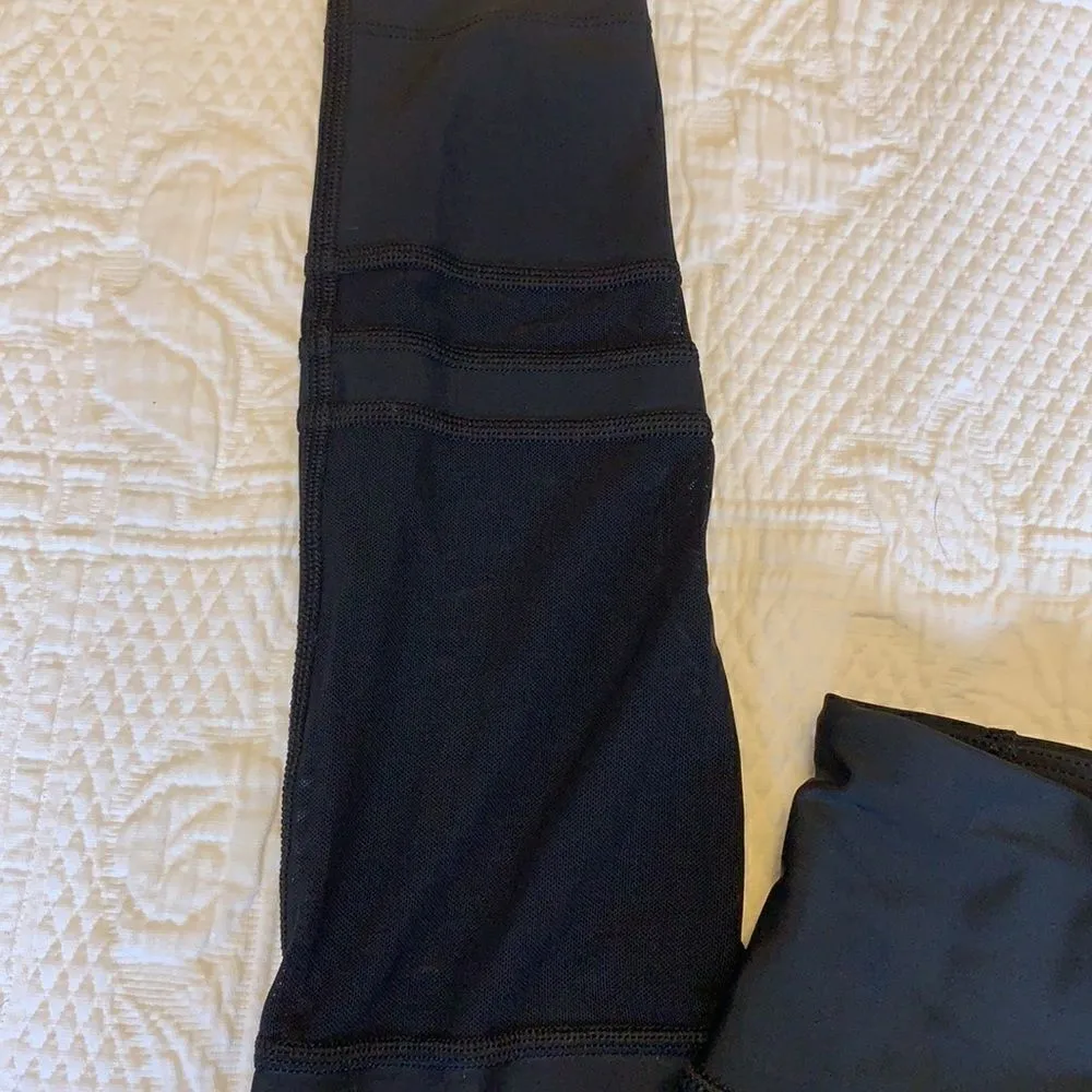 𝅺euc Lorna Jane Jive leggings sz extra small mesh - Image 3