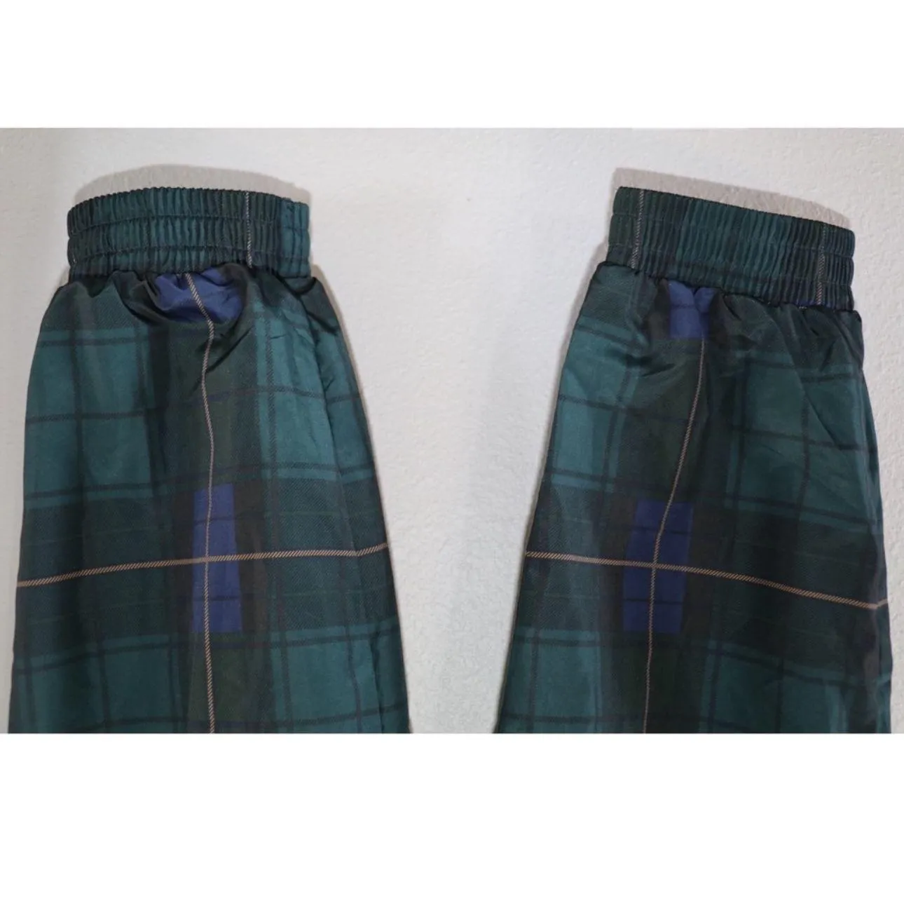 Green plaid pants - Image 6