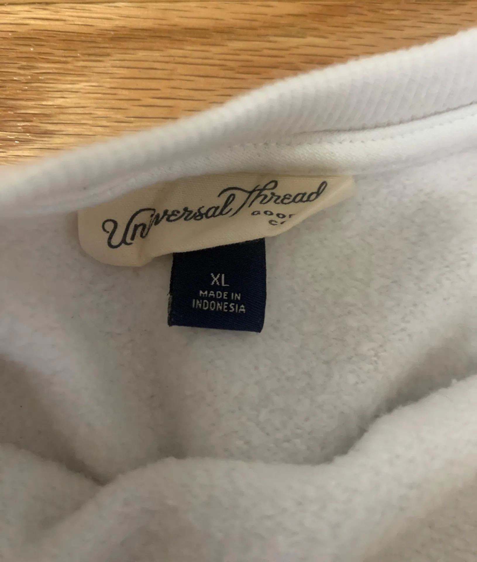 cropped sweatshirt White Size XL - Image 4