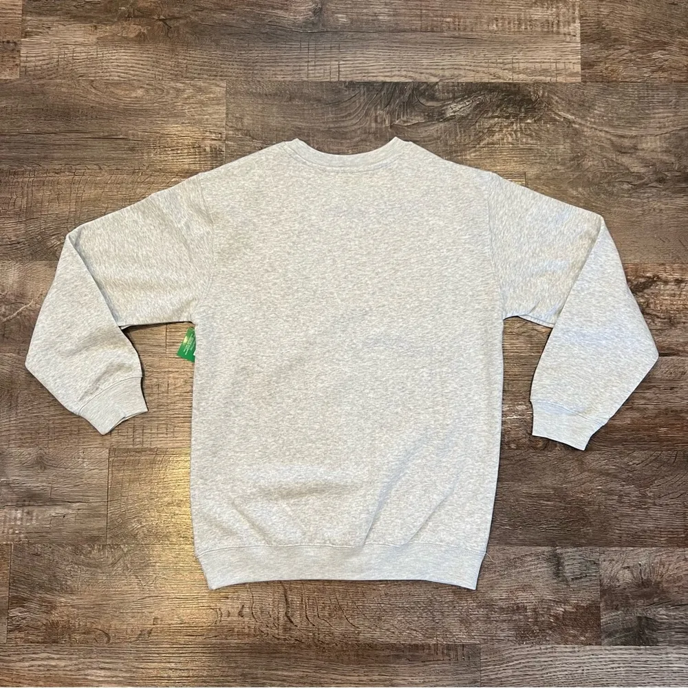 Freeze “Sundays Are For Jesus and Football “ Crewneck Sweatshirt Size Small Gray - Image 3