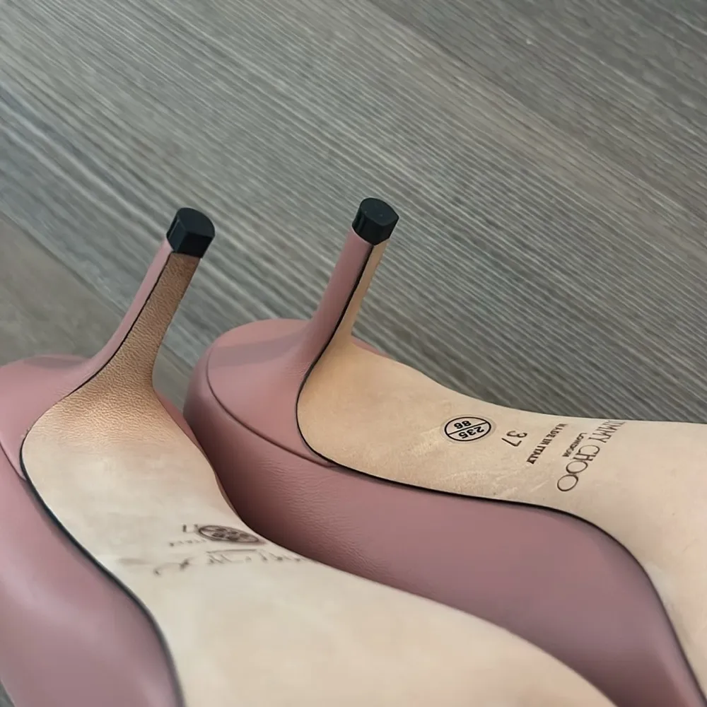 Jimmy Choo New  pink bow pumps - Image 5