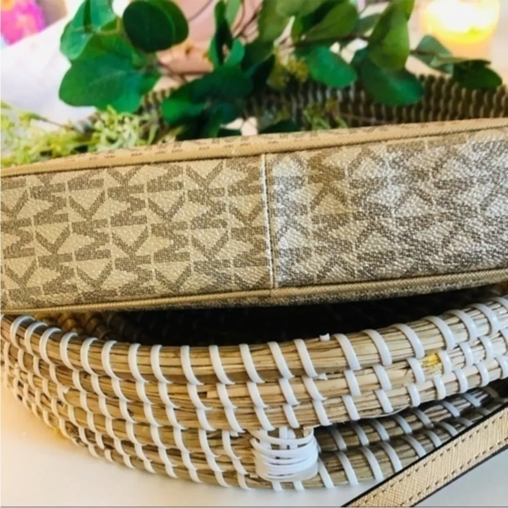 Michael Kors Signature MK Logo Crossbody Bag Chain Strap NWT - Image 6