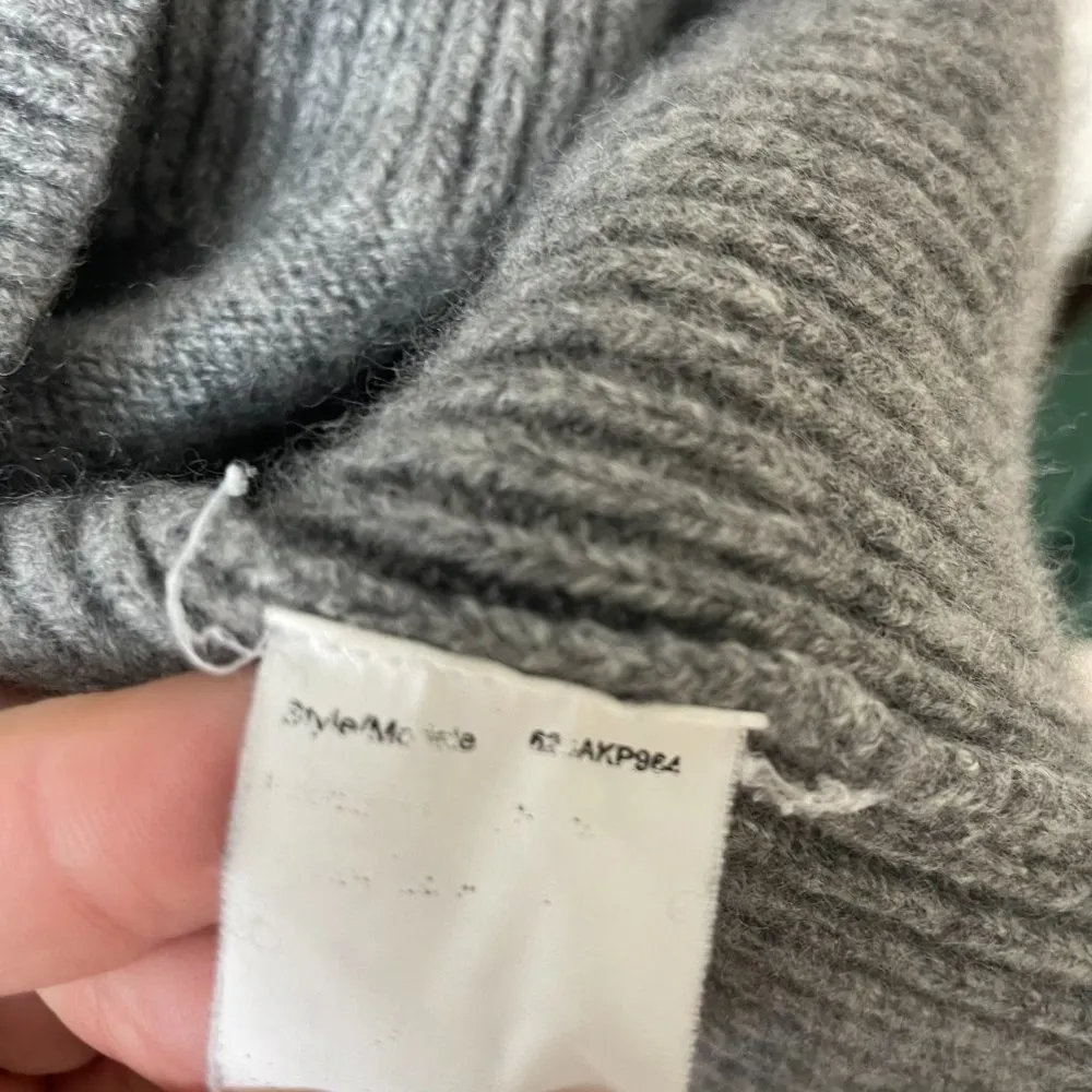 Michael Kors Grey Turtleneck Sweater Dress - Image 5