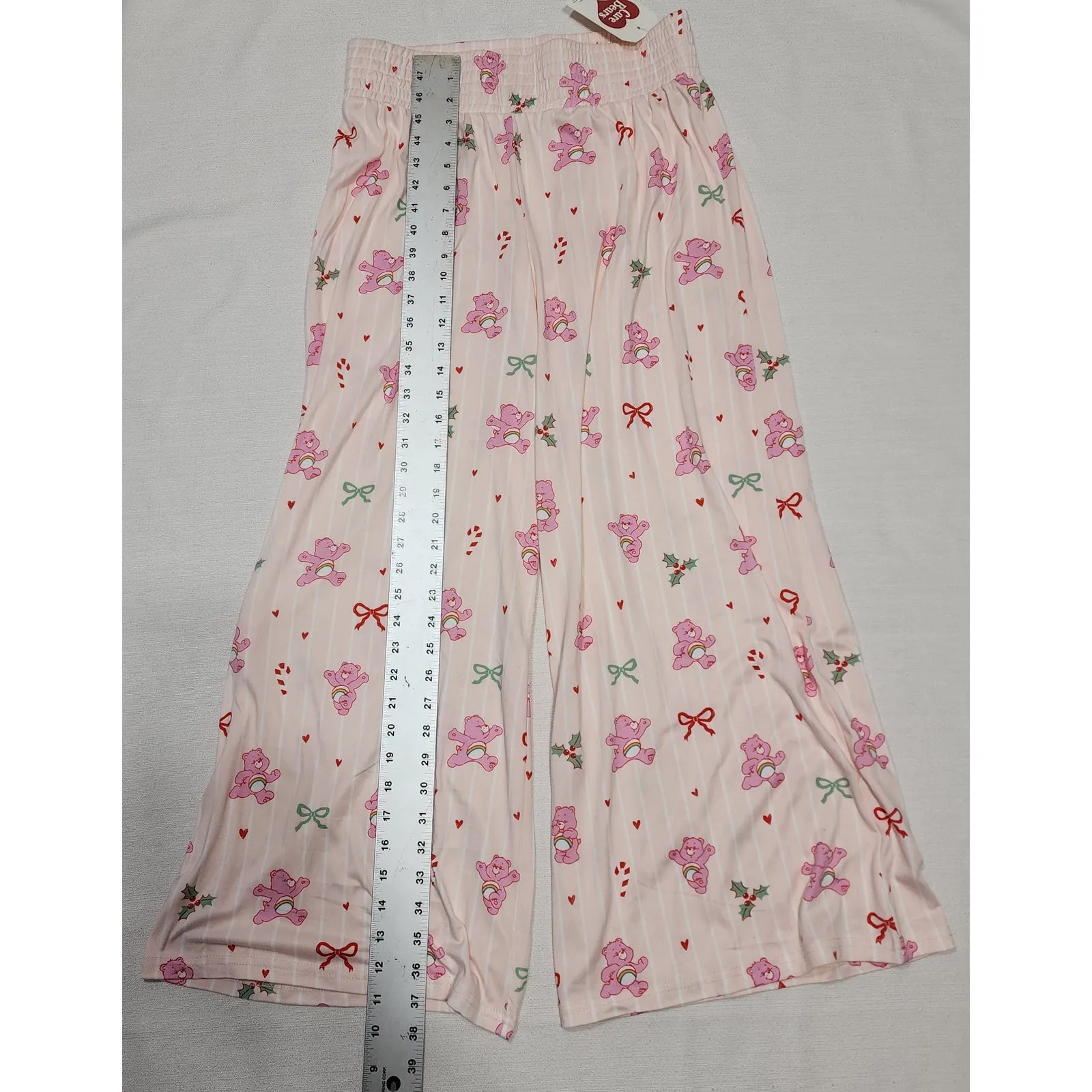 Care Bears Christmas pajamas women medium NWT Pink - Image 4