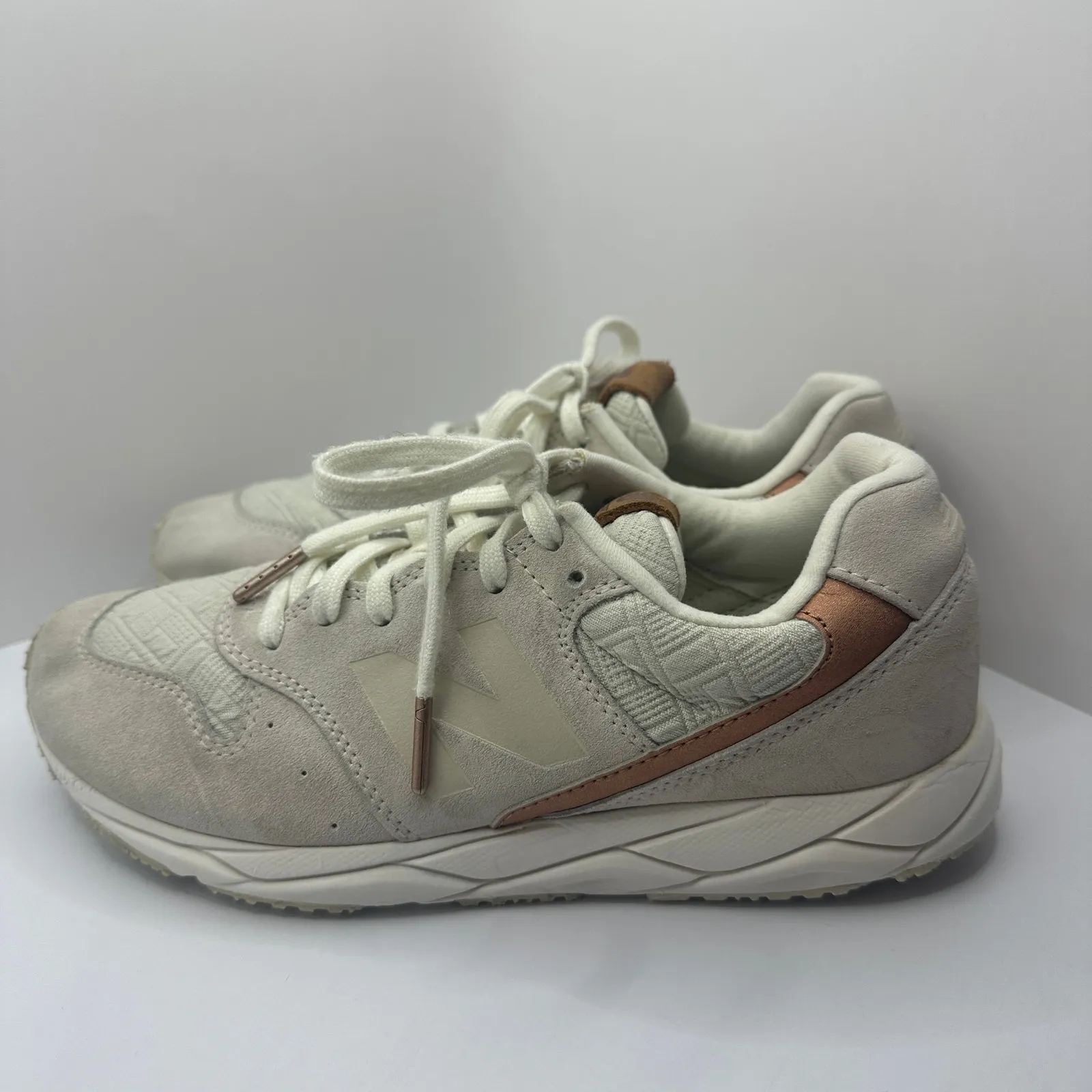 New Balance WRT96 Revlite Classic Running Shoes Women's 7 Sea Salt WRT96EAA - Image 4