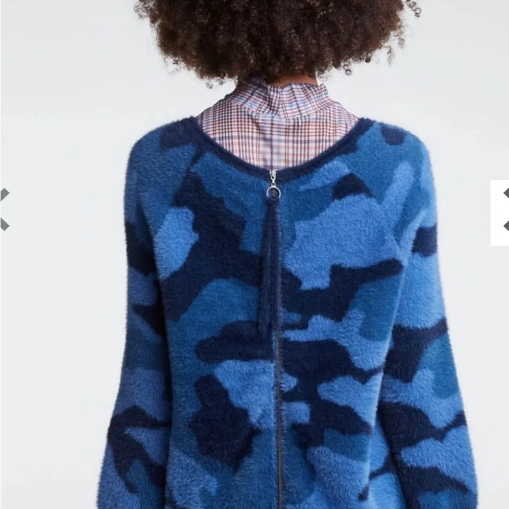 OUI Textured Camouflage Print Jumper. - Image 6