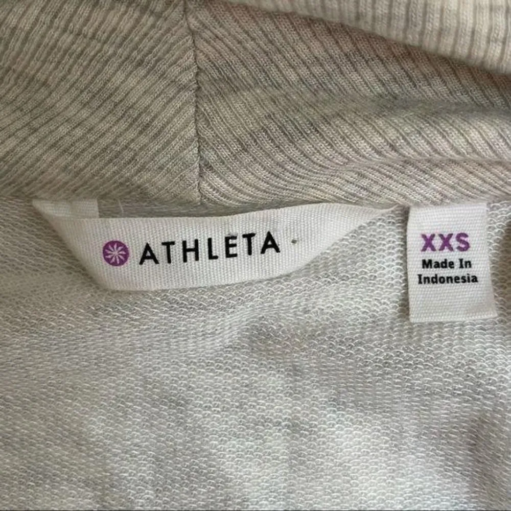 Athleta studio wrap magnetic closure open front cardigan sweater activewear xxs - Image 6