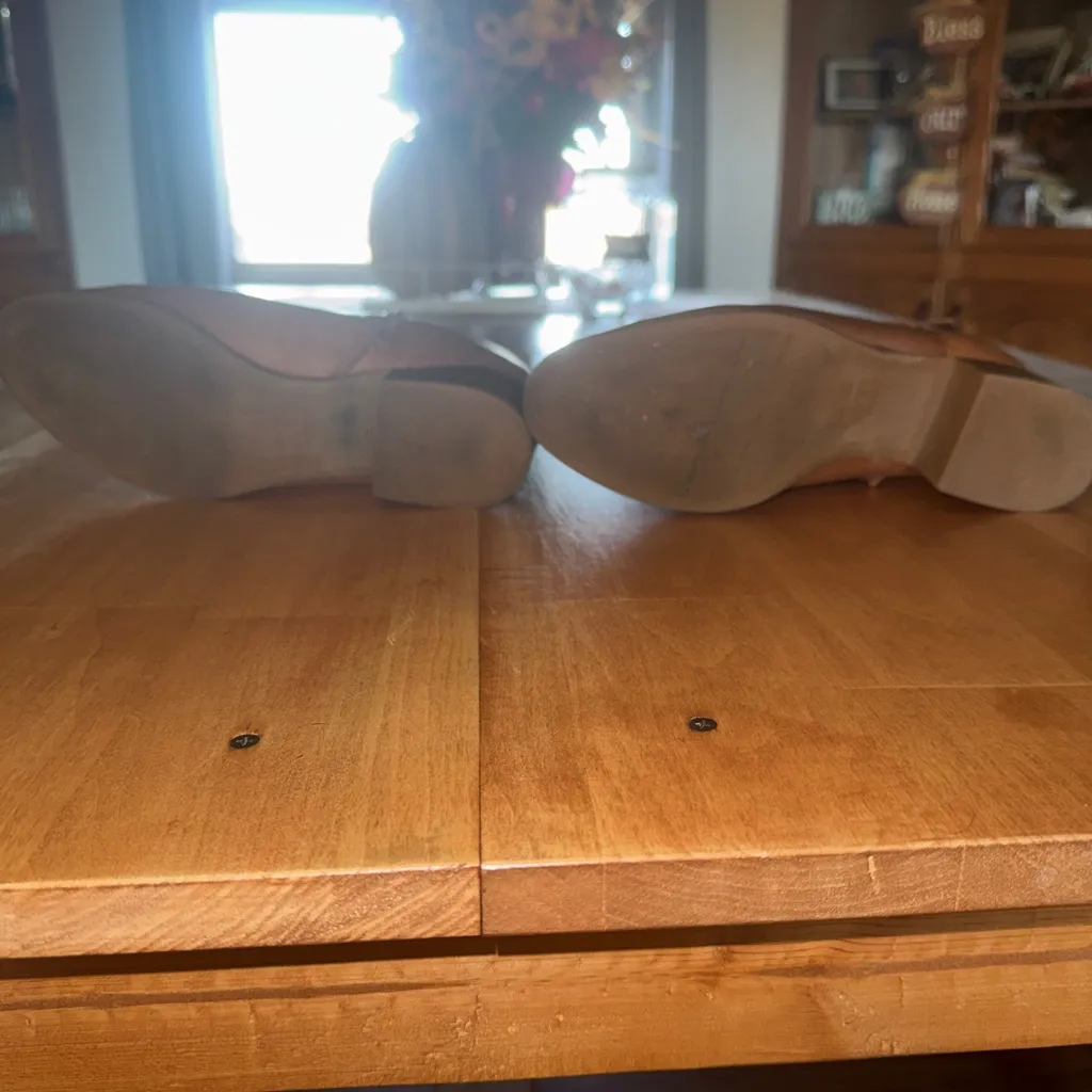 Naturalizer Brown Leather Heeled Boots - Image 2