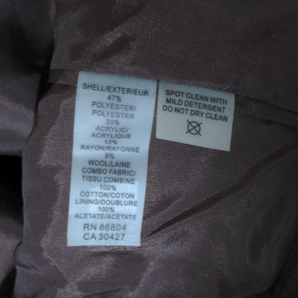 Magaschoni Collectiion Womens Cardigan Blazer Jacket Copper Metallic 10 NWT/Flaw - Image 11