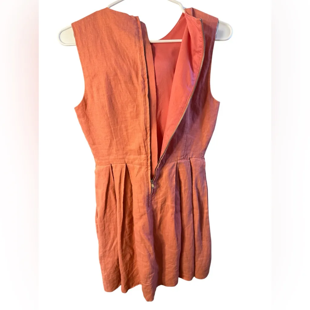Gap Linen Dress Sz 0 - Image 5