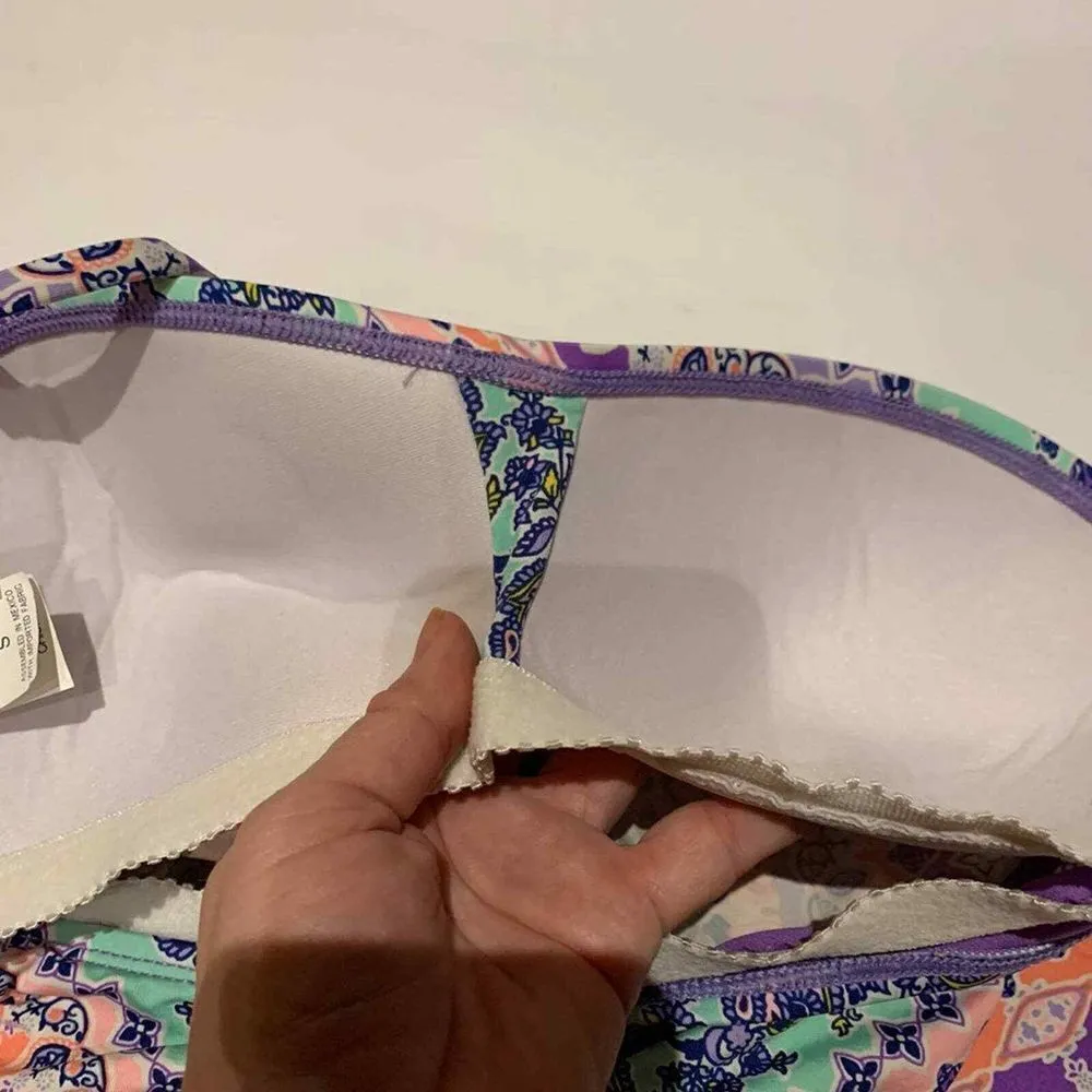 CREMIEUX Bikini swimsuit top Womens size S‎ small tankini swim wear DIV-E - Image 5