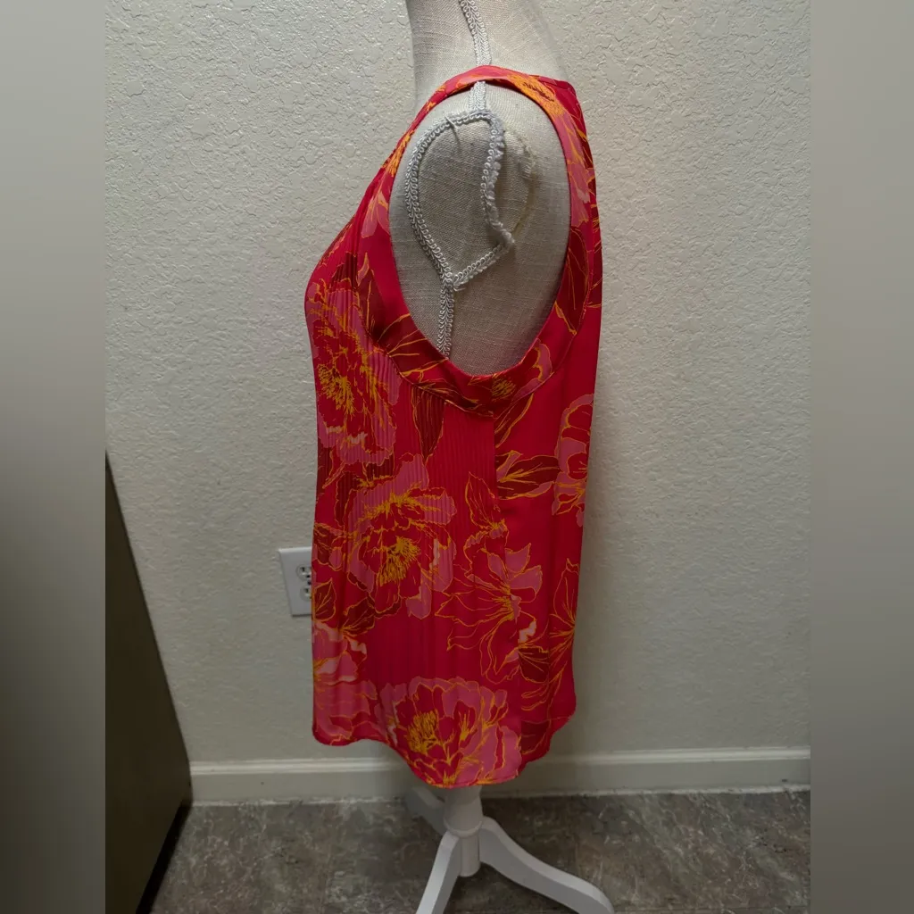 DR2 Colorful Sleeveless Tank Top Size Large Orange - Image 5