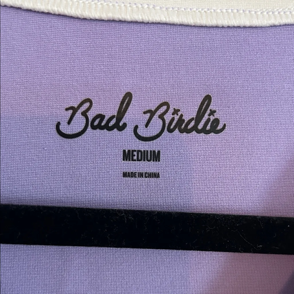 Bad Birdie Lavender Tank Top Purple Size M - Image 2