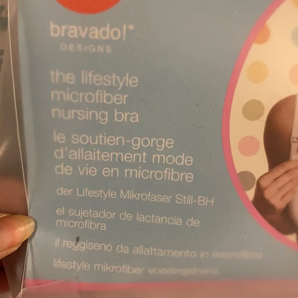 Bravado lifestyle microfiber nursing bra breastfeeding sz 32D black - Image 4