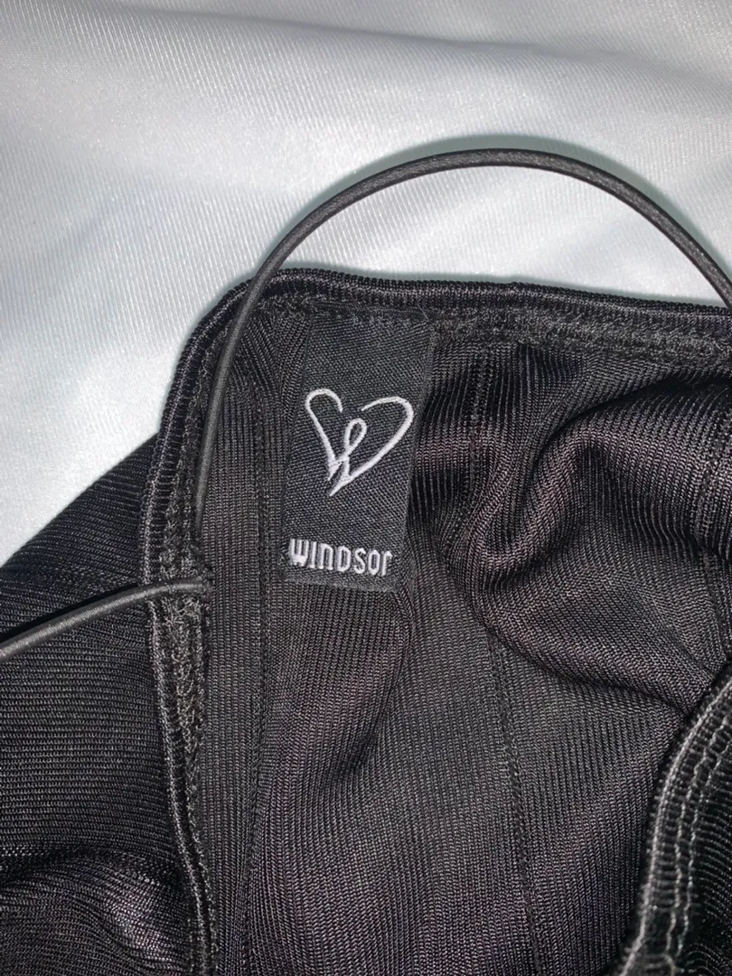 Windsor Black Shiny Bodysuit  - Image 4