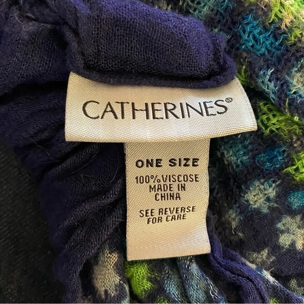 Catherines Scarf Blue Combo - Image 2