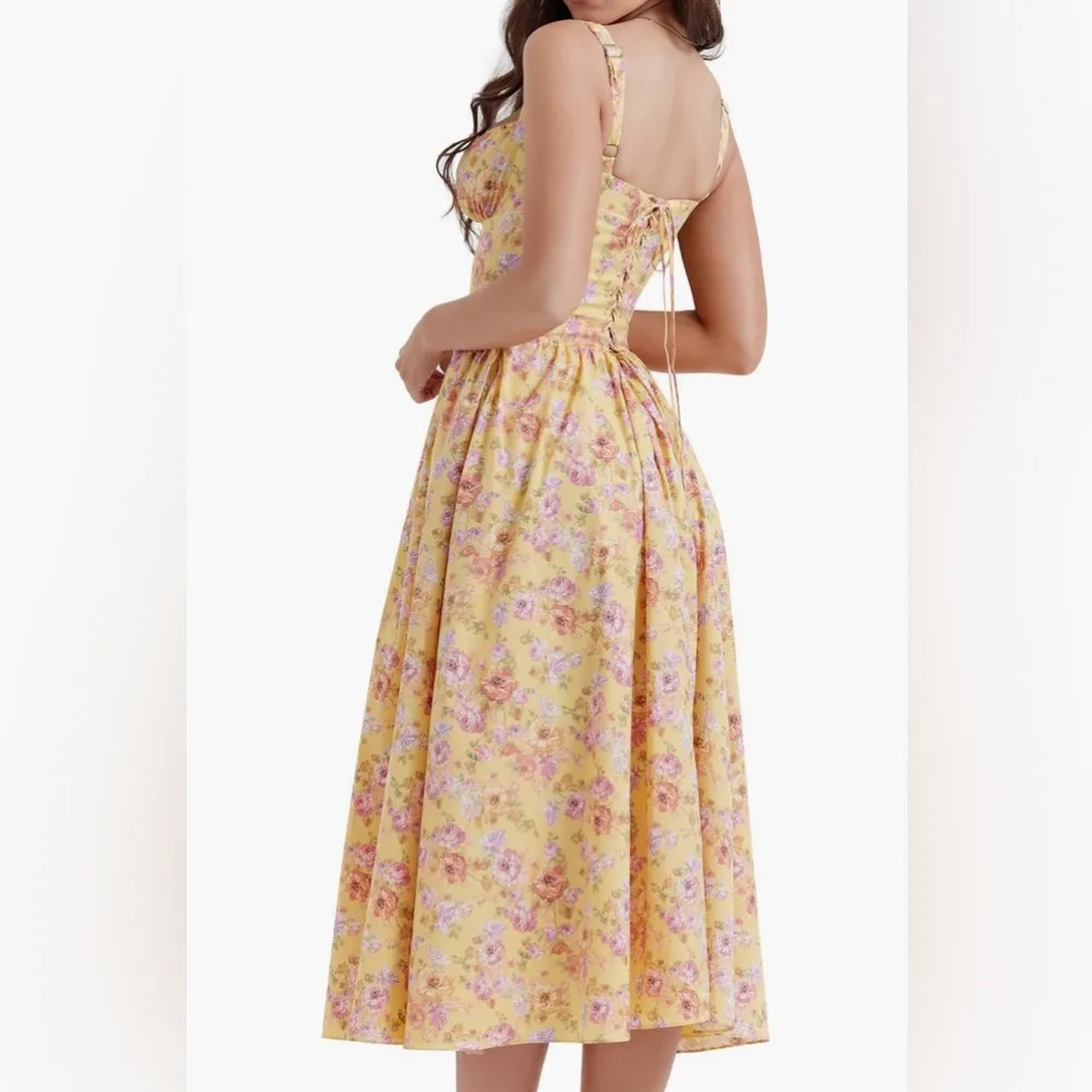 House of CB Tatiana Butter Print Midi Sundress - Image 2