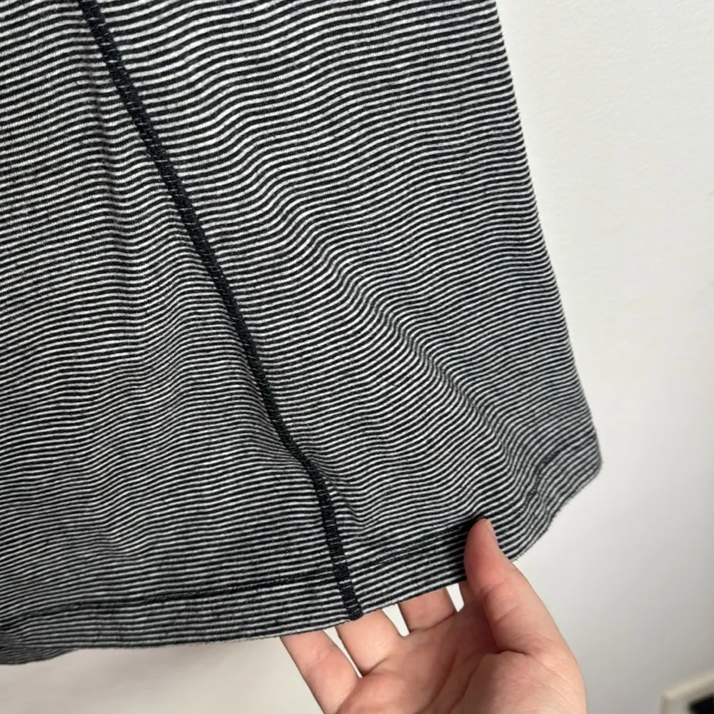 MPG Athletic Vented Running Short Sleeve Gray Orange fitted t - Image 6