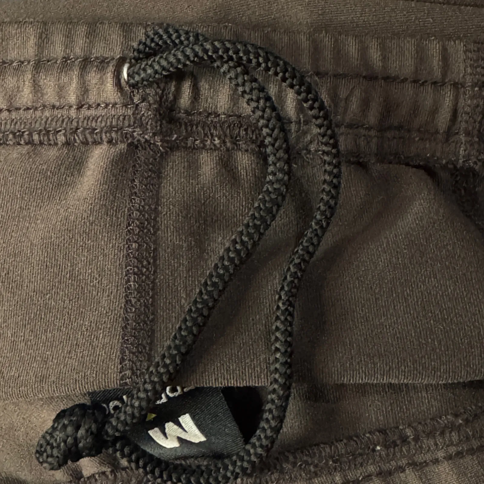 Kerrits Medium Knee Patch Leggings Stretch Hi-Rise Elastic Waist Pull-On Brown - Image 11