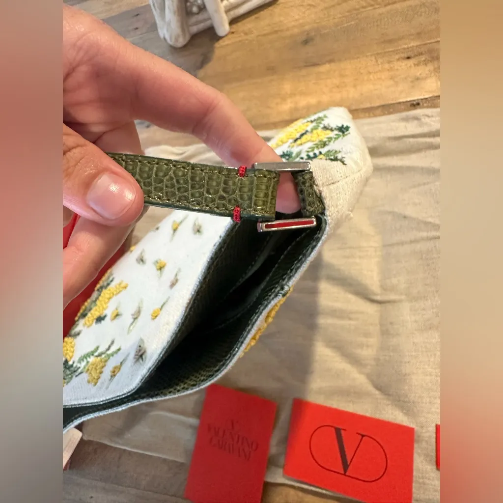 VINTAGE RARE Valentino Garavani Bauletto Cavallino MaculatoLucertolaTesta MiMoro - Image 9