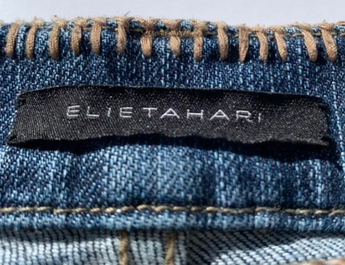 Elie Tahari Customized Flare Leg Jeans  - Image 6