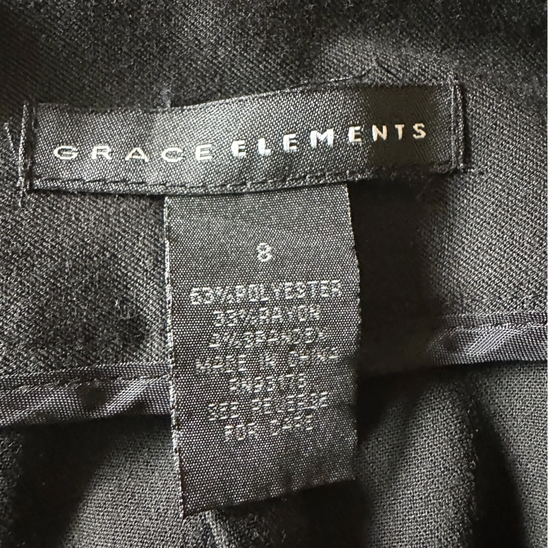 Grace Elements  Classic Black Pencil Skirt - Image 7