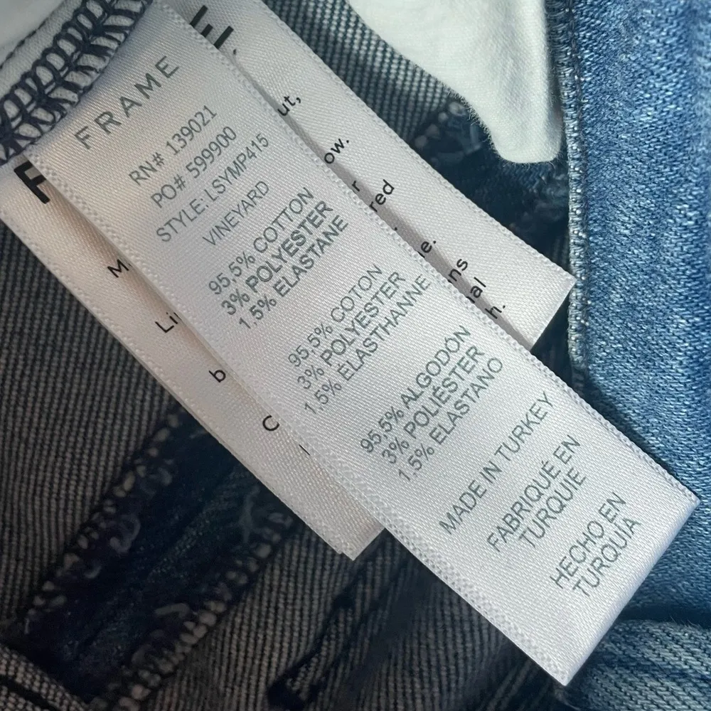 Frame Le Sylvie Slender Vineyard Jean Size 24 - Image 7