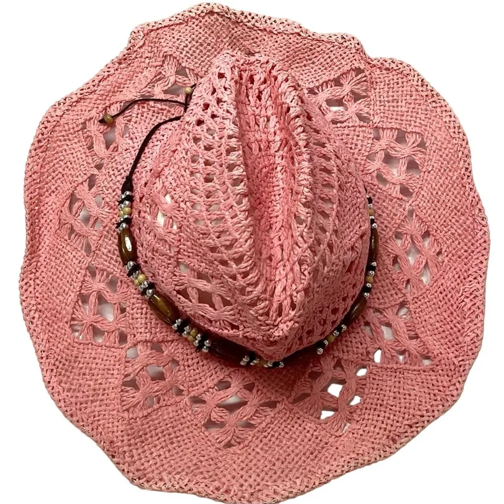 TURNER HAT COMPANY Cowgirl Hat Pink - Image 3