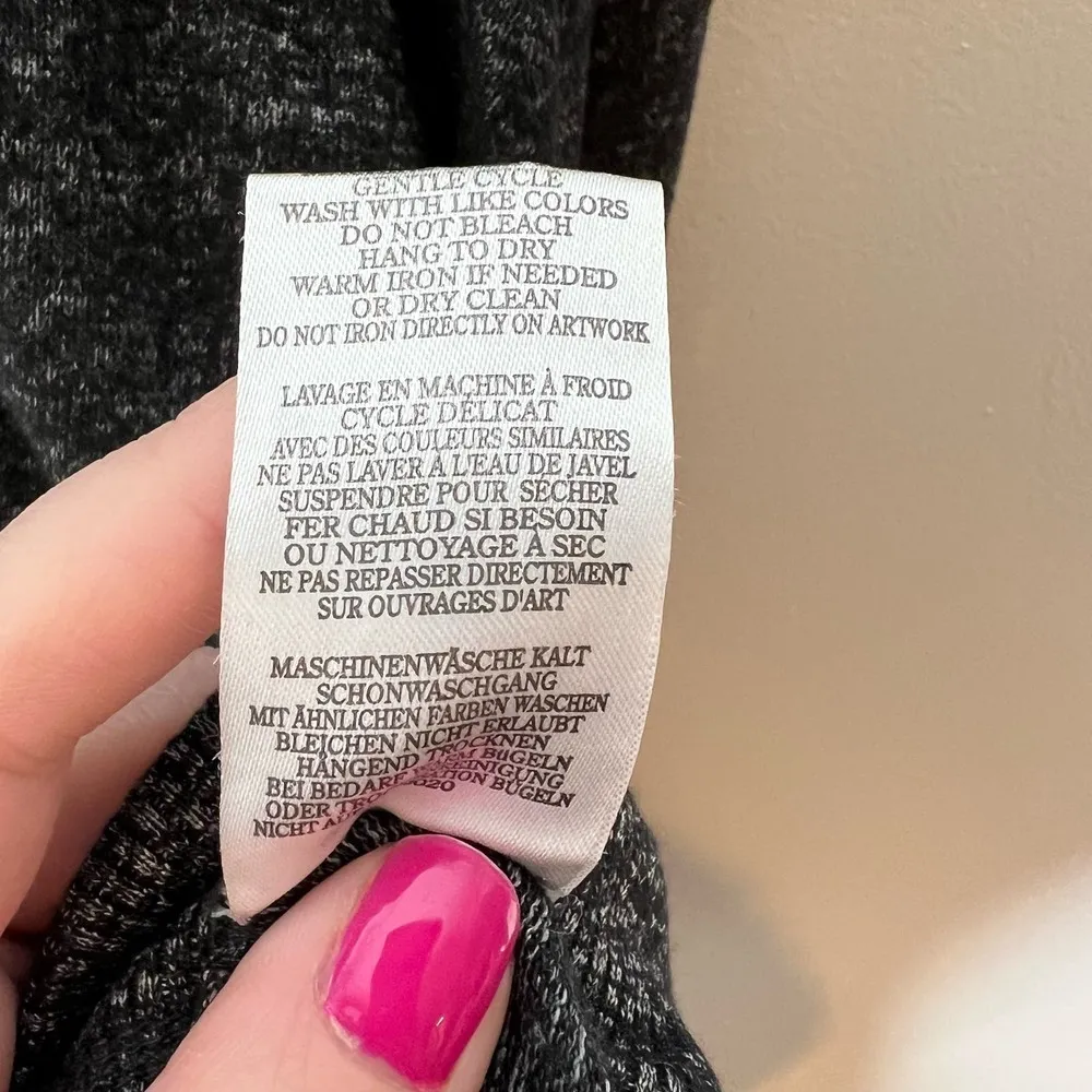 Peloton brushed gray crew neck oversized soft sweatshirt pullover size medium - Image 8