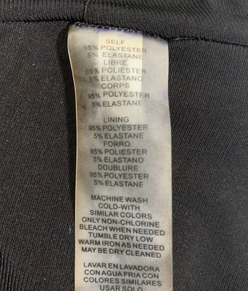 Vince Camuto Cold Shoulder A-Line Black Maxi Dress - Image 10