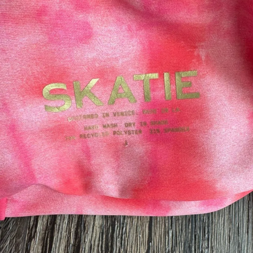 NEW Skatie Swim Sarah Top in Lollapalooza Print L - Image 5