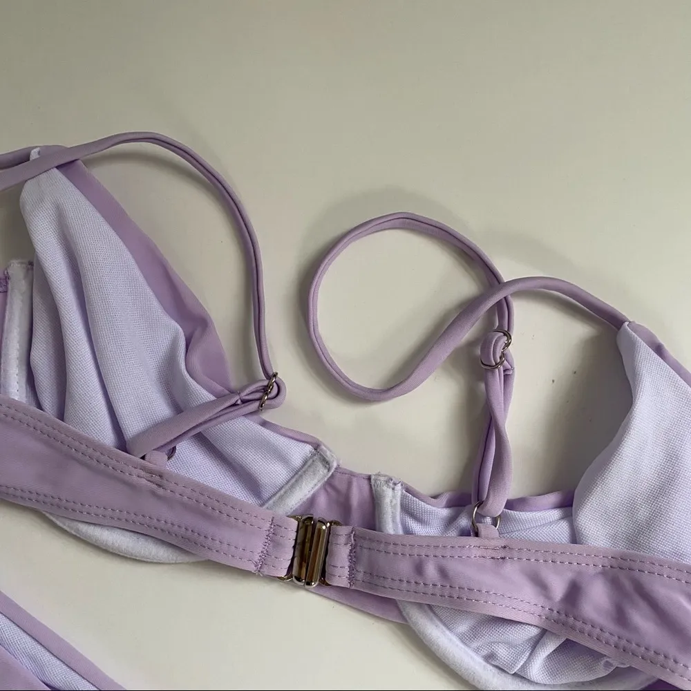 Zaful | Lavender Demi Underwire Cup Bikini*NWOT - Image 3