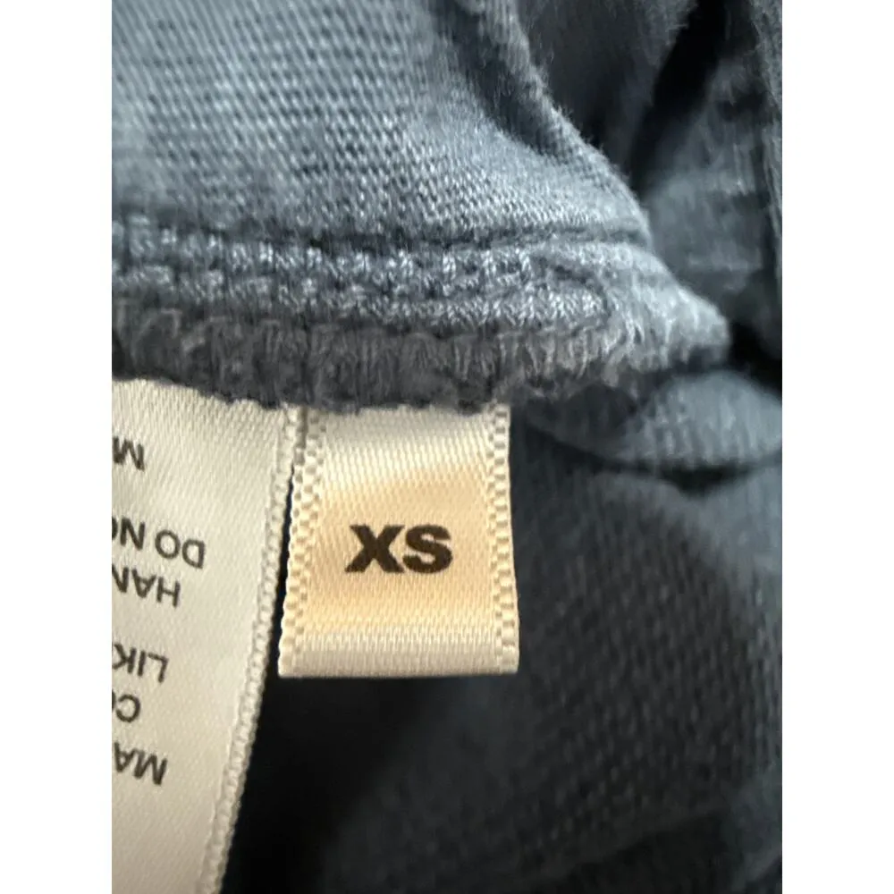 Madhappy Women's Navy Blue High Rise Embroidered Tapered Jogger Sweat Pants XS - Image 6