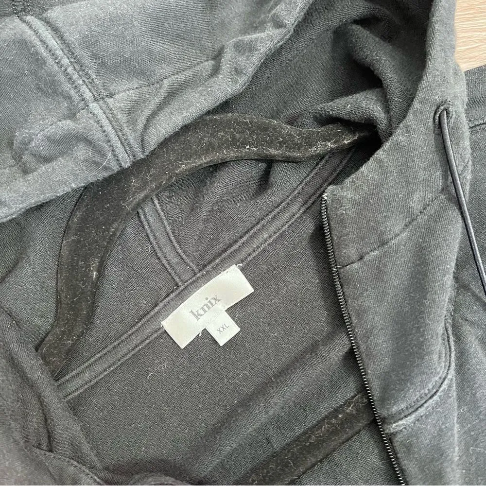 Knix good to‎ go hoodie in black Size XXL - Image 8