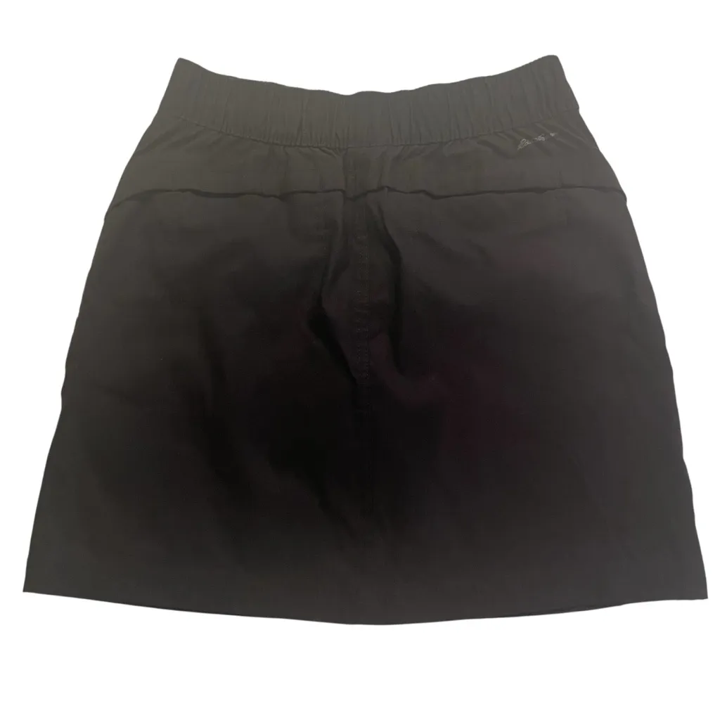 Eddie Bauer Skort Skirt Womens Sz 4 Black Lined Outdoor Hiking Athletic Stretch - Image 2