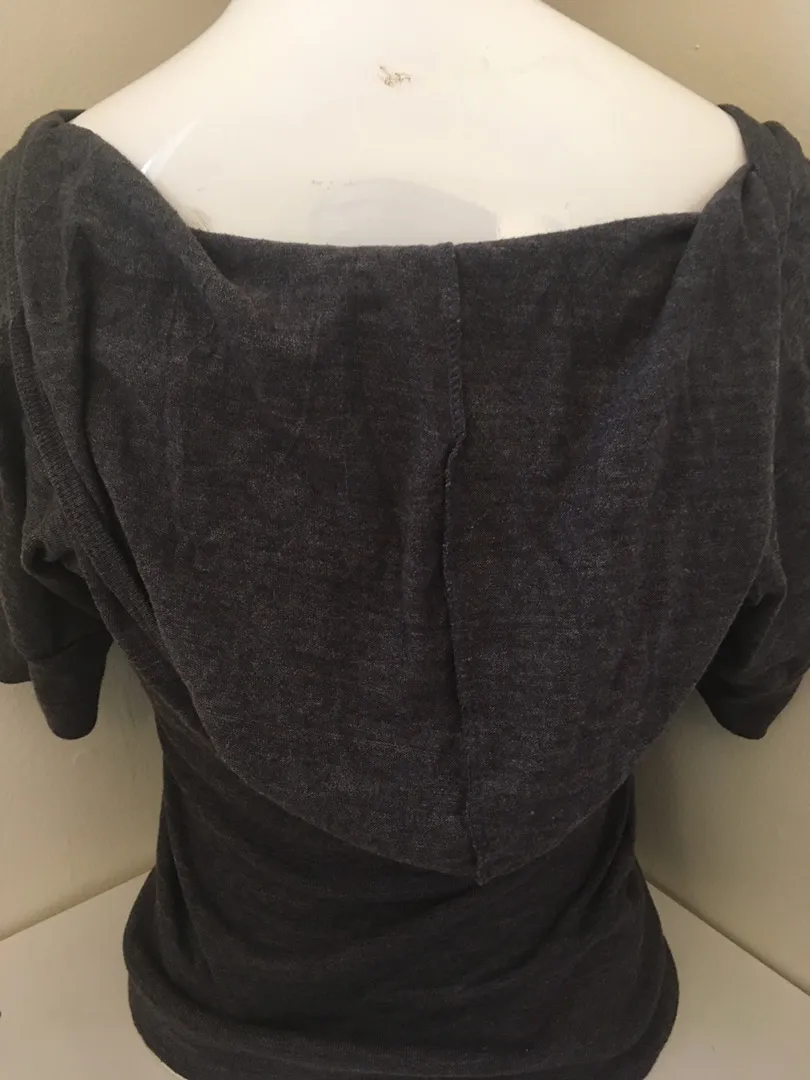 Bella Light Weight Hoodie Gray - Image 3