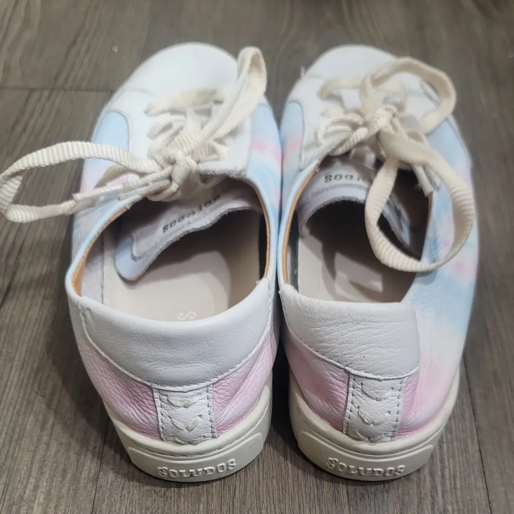 Soludos $150 Tye Dye Ibiza Lace Up Sneakers 7.5 - Image 7