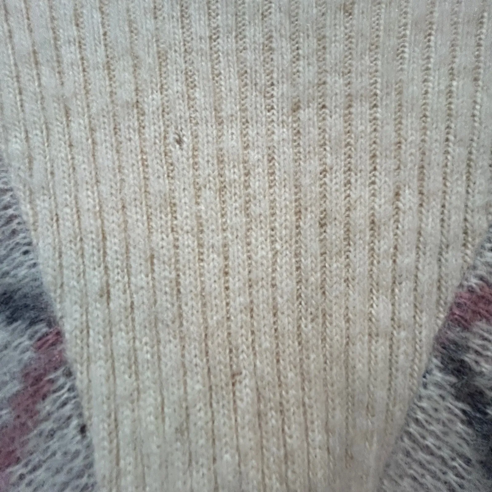 Vintage Icewear Iceland 100% Pure New Wool Geometric Fair Isle Poncho Sweater Gray Size undefined - Image 11