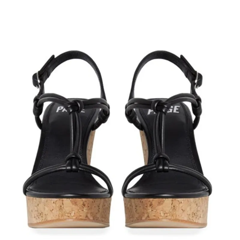 PAIGE Taylor Platform Wedge Sandal Size 9.5 NWOB‎ - Image 4