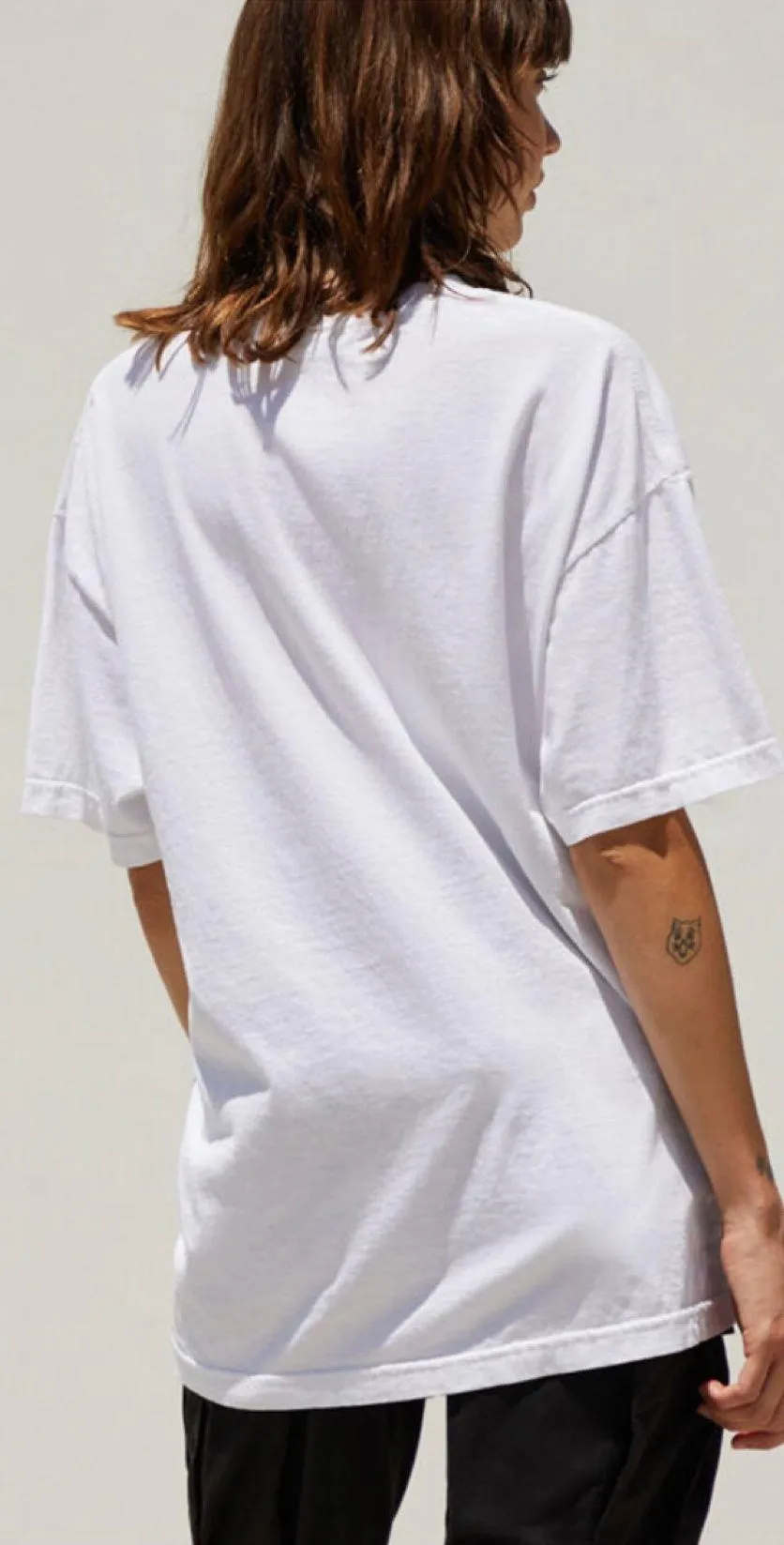Brandy Melville John Galt Rita Graphic Tee White - Image 2