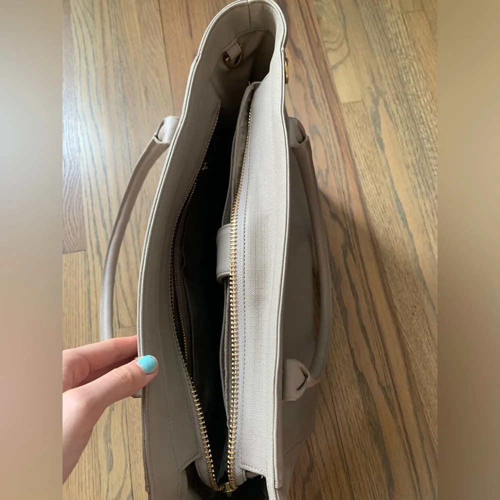 Dagne Dover signature tote laptop bag bleecker blush new without tags - Image 4