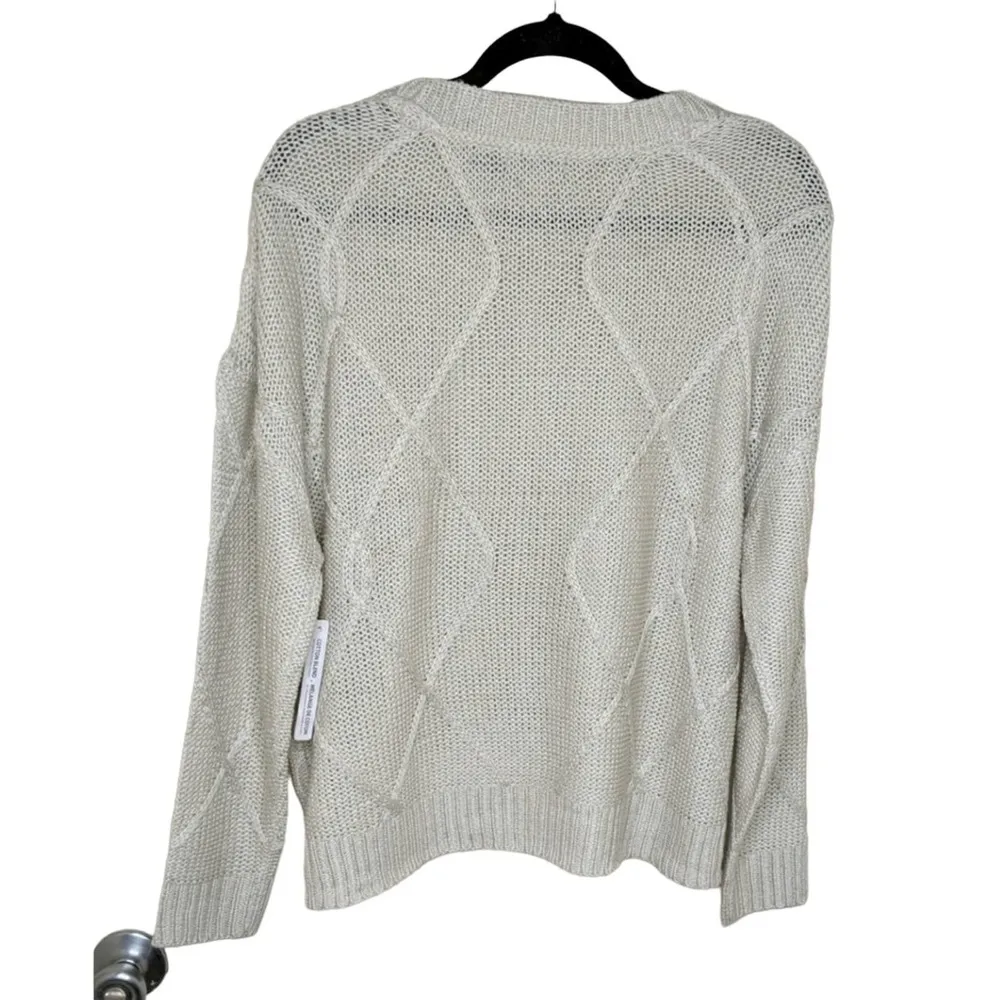 RDI Cable Knit Pullover Sweater - Size 1X - NWT - Image 4