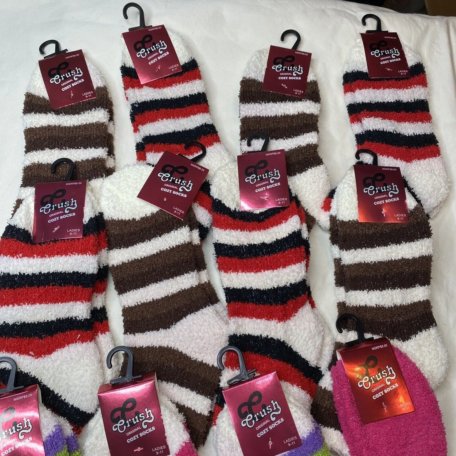 Crush Original Cozy Socks Ladies Size 9 - Image 2