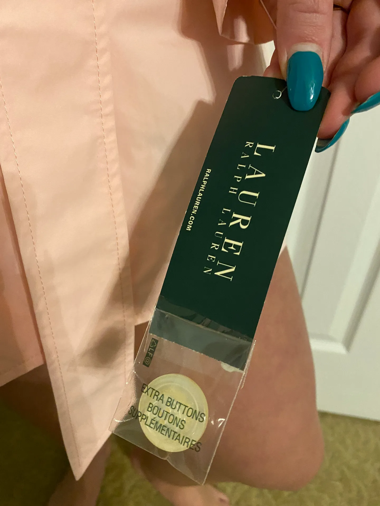 Ralph Lauren Pink Raincoat - Image 5