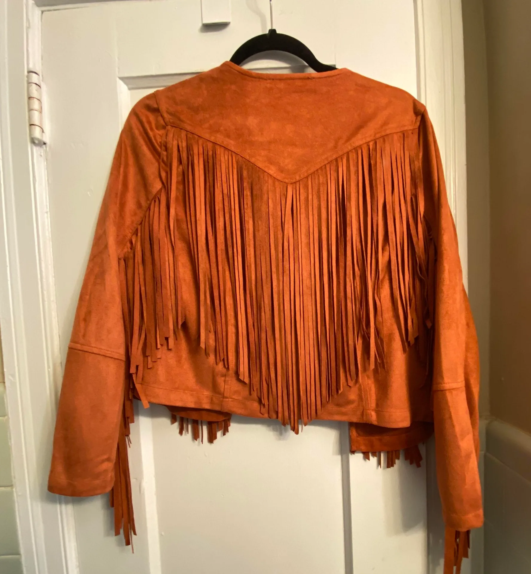 By Together Orange Fringe Jacket - Image 6